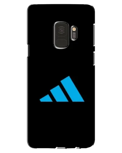 Чехол для Samsung Galaxy S9 (G960) с картинкой «Adidas Cyan Logo»