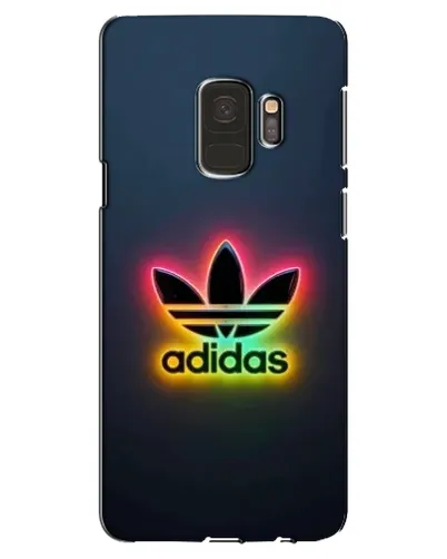 Чехол для Samsung Galaxy S9 (G960) с картинкой «Неоновый Adidas»