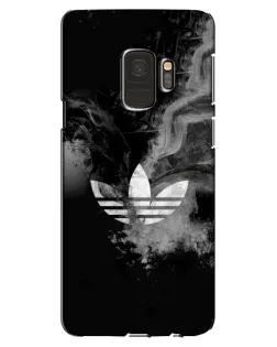 Чехол для Samsung Galaxy S9 (G960) с картинкой «Абстрактный дым Adidas»