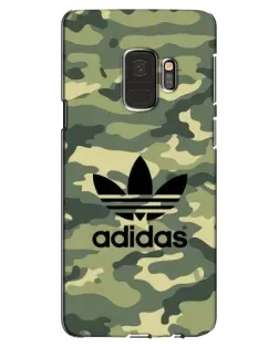 Чехол для Samsung Galaxy S9 (G960) с картинкой «Милитари стиль Adidas»