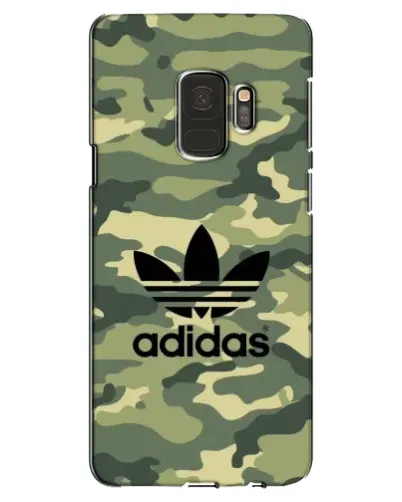 Чехол для Samsung Galaxy S9 (G960) с картинкой «Милитари стиль Adidas»