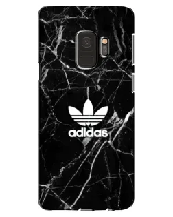 Чехол для Samsung Galaxy S9 (G960) с картинкой «Белый мрамор Adidas»