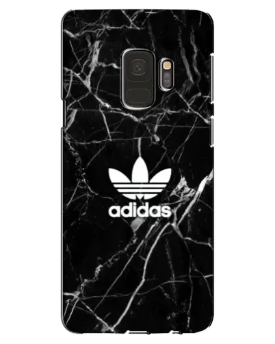 Чехол для Samsung Galaxy S9 (G960) с картинкой «Белый мрамор Adidas»