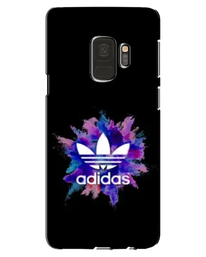 Чехол для Samsung Galaxy S9 (G960) с картинкой «Взрыв красок Adidas»