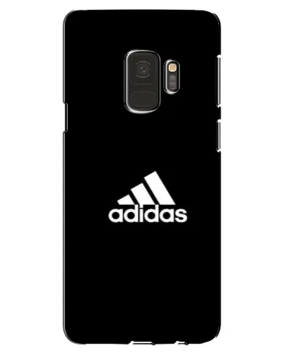 Чехол для Samsung Galaxy S9 (G960) с картинкой «Черная классика Adidas»
