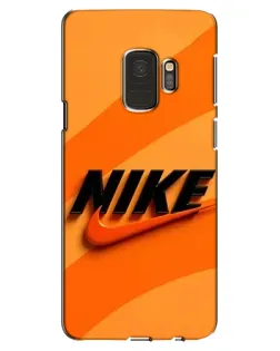 Чохол для Samsung Galaxy S9 (G960) з картинкою «Помаранчевий драйв Nike»
