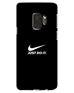 Чехол для Samsung Galaxy S9 (G960) с картинкой «Минимализм от Nike»