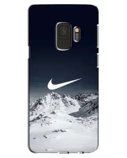 Чехол для Samsung Galaxy S9 (G960) с картинкой «Nike — зимние горы»