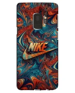 Чехол для Samsung Galaxy S9 (G960) с картинкой «Nike в абстракции»