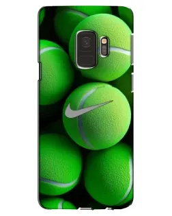 Чехол для Samsung Galaxy S9 (G960) с картинкой «Теннисные мячи Найк»