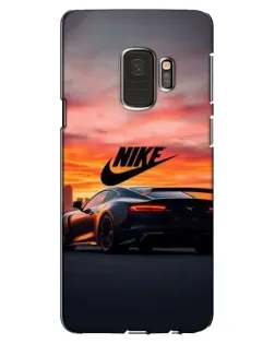 Чехол для Samsung Galaxy S9 (G960) с картинкой «Nike и суперкар»