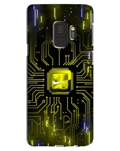 Чехол для Samsung Galaxy S9 (G960) с картинкой «Nike — золотая искра» Чехол для Samsung Galaxy S9 (G960) с картинкой «Nike — золотая искра»