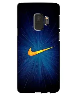 Чехол для Samsung Galaxy S9 (G960) с картинкой «Синий пульс Nike» Чехол для Samsung Galaxy S9 (G960) с картинкой «Синий пульс Nike»