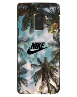 Чехол для Samsung Galaxy S9 (G960) с картинкой «Тропический принт Nike» Чехол для Samsung Galaxy S9 (G960) с картинкой «Тропический принт Nike»