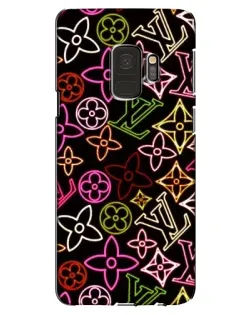 Чехол для Samsung Galaxy S9 (G960) с картинкой «Неоновый микс Nike» Чехол для Samsung Galaxy S9 (G960) с картинкой «Неоновый микс Nike»