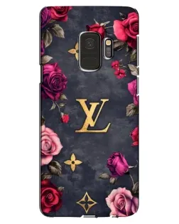 Чохол для Samsung Galaxy S9 (G960) з картинкою «Квітковий Louis Vuitton»