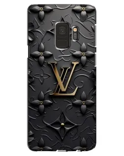 Чехол для Samsung Galaxy S9 (G960) с картинкой «Кожаная текстура LV»