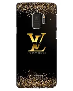 Чехол для Samsung Galaxy S9 (G960) с картинкой «LV — золотые искры»