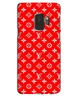 Чехол для Samsung Galaxy S9 (G960) с картинкой «Яркий паттерн LV»