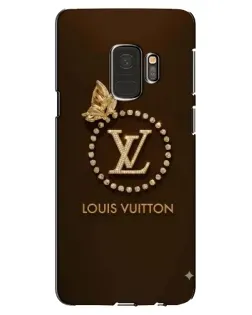 Чехол для Samsung Galaxy S9 (G960) с картинкой «LV — золотая печать»