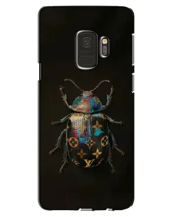 Чехол для Samsung Galaxy S9 (G960) с картинкой «LV — мраморный принт»