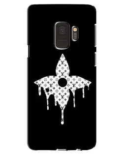 Чехол для Samsung Galaxy S9 (G960) с картинкой «Цветочная монограмма»