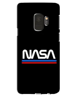 Чохол для Samsung Galaxy S9 (G960) з картинкою «NASA — класика Red Blue»