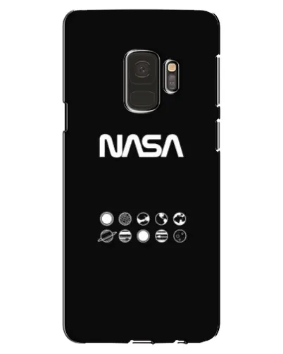 Чехол для Samsung Galaxy S9 (G960) с картинкой «NASA — технический принт»