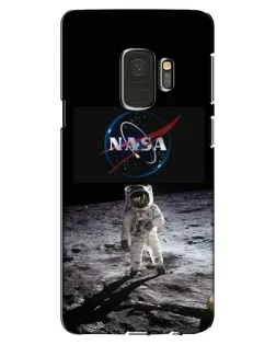 Чехол для Samsung Galaxy S9 (G960) с картинкой «Астронавт на Луне»