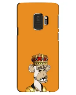 Чехол для Samsung Galaxy S9 (G960) с картинкой «Золотая обезьяна Bored Ape» Чехол для Samsung Galaxy S9 (G960) с картинкой «Золотая обезьяна Bored Ape»