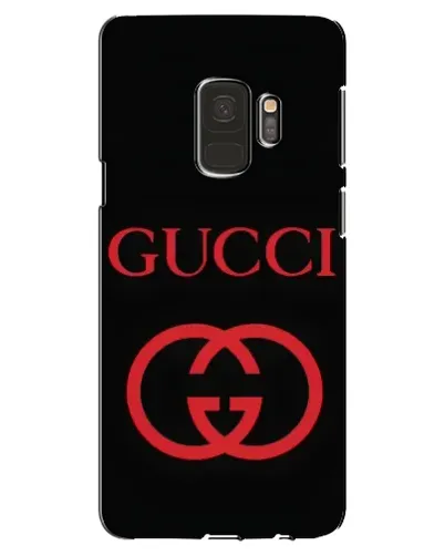 Чехол для Samsung Galaxy S9 (G960) с картинкой «Gucci — красный логотип»