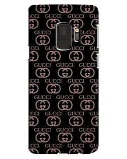 Чехол для Samsung Galaxy S9 (G960) с картинкой «Классическая монограмма Gucci»