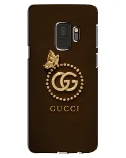 Чехол для Samsung Galaxy S9 (G960) с картинкой «Gucci — золотая бабочка»