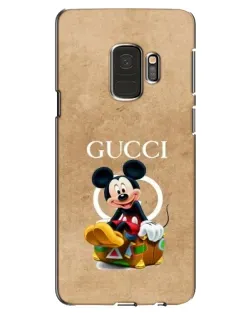 Чехол для Samsung Galaxy S9 (G960) с картинкой «Микки Маус Gucci — крафт»