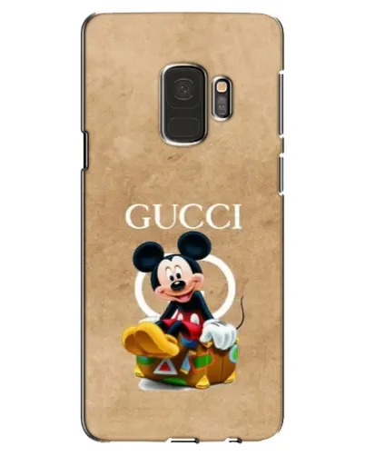 Чехол для Samsung Galaxy S9 (G960) с картинкой «Микки Маус Gucci — крафт»