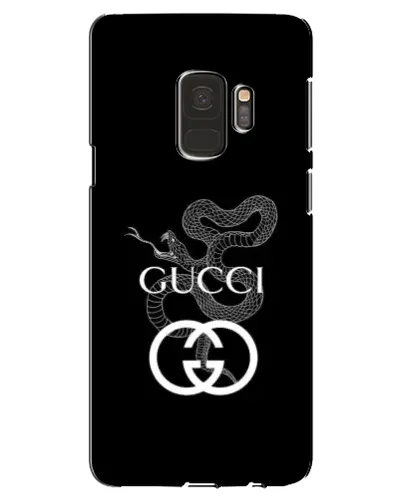 Чехол для Samsung Galaxy S9 (G960) с картинкой «Gucci — серебряная змея»