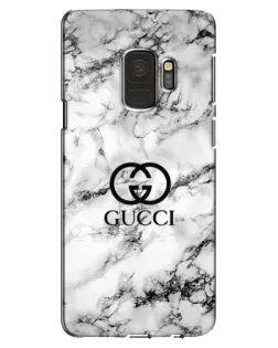 Чехол для Samsung Galaxy S9 (G960) с картинкой «Gucci — мраморный шик»