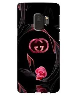 Чехол для Samsung Galaxy S9 (G960) с картинкой «Gucci — неоновая роза»