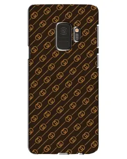 Чехол для Samsung Galaxy S9 (G960) с картинкой «Gucci — золотые диагонали»