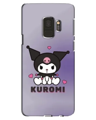 Чехол для Samsung Galaxy S9 (G960) с картинкой «Kuromi — фиолетовый арт»