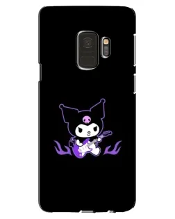 Чехол для Samsung Galaxy S9 (G960) с картинкой «Электрическая Kuromi» Чехол для Samsung Galaxy S9 (G960) с картинкой «Электрическая Kuromi»