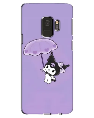 Чехол для Samsung Galaxy S9 (G960) с картинкой «Kuromi с зонтиком»