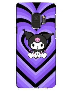 Чехол для Samsung Galaxy S9 (G960) с картинкой «Kuromi и фиолетовые сердца» Чехол для Samsung Galaxy S9 (G960) с картинкой «Kuromi и фиолетовые сердца»