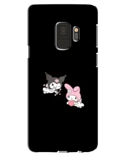 Чехол для Samsung Galaxy S9 (G960) с картинкой «My Melody и Kuromi» Чехол для Samsung Galaxy S9 (G960) с картинкой «My Melody и Kuromi»