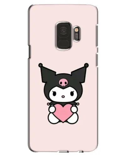 Чехол для Samsung Galaxy S9 (G960) с картинкой «Kuromi и сердце»