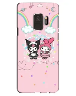Чехол для Samsung Galaxy S9 (G960) с картинкой «My Melody и Kuromi» Чехол для Samsung Galaxy S9 (G960) с картинкой «My Melody и Kuromi»