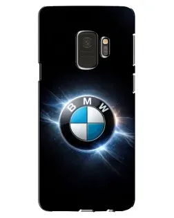 Чохол для Samsung Galaxy S9 (G960) з картинкою «BMW — неонове сяйво»