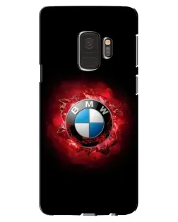 Чехол для Samsung Galaxy S9 (G960) с картинкой «Логотип BMW — вспышка»