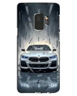 Чехол для Samsung Galaxy S9 (G960) с картинкой «BMW в свете фар»