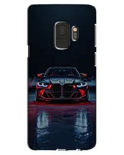 Чехол для Samsung Galaxy S9 (G960) с картинкой «BMW на мокрой дороге»